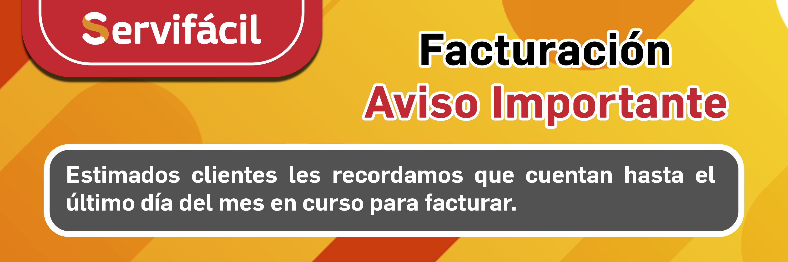 Factura servif cil
